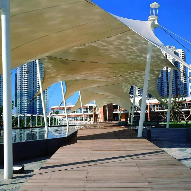 孝感膜结构景观棚