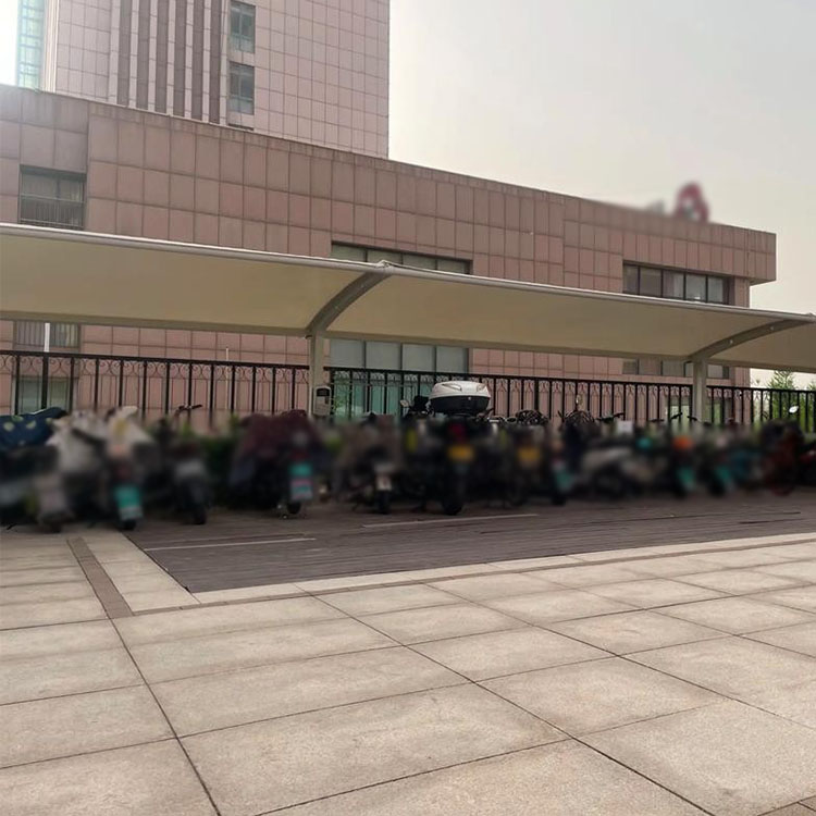 孝感膜结构电动车棚